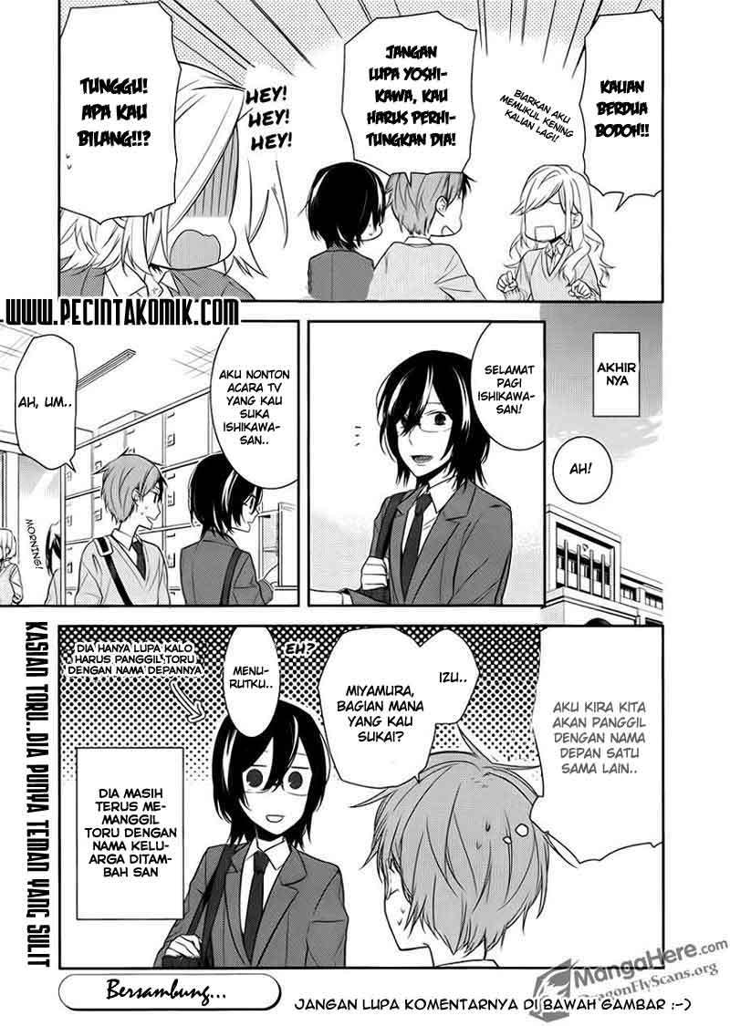 Horimiya Chapter 10 Gambar 27