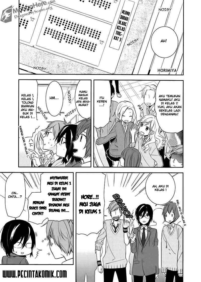Horimiya Chapter 10 Gambar 3
