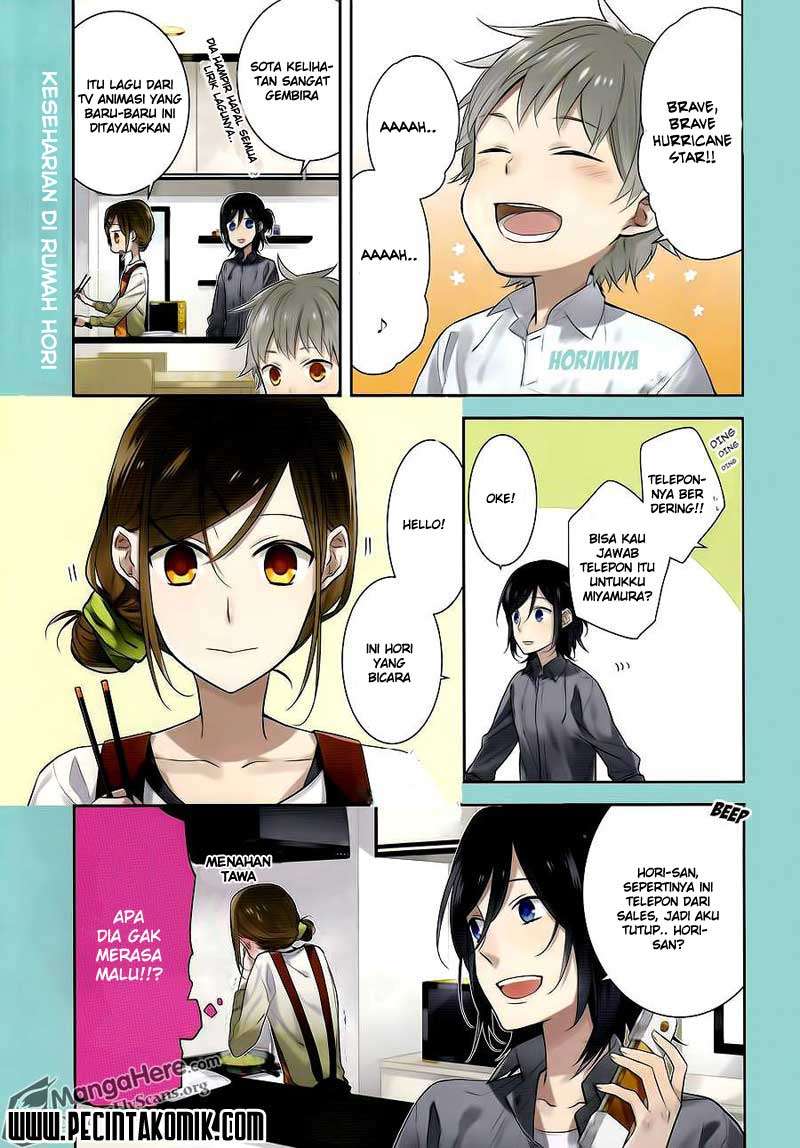 Manga Horimiya Chapter 9 gambar nomor 2