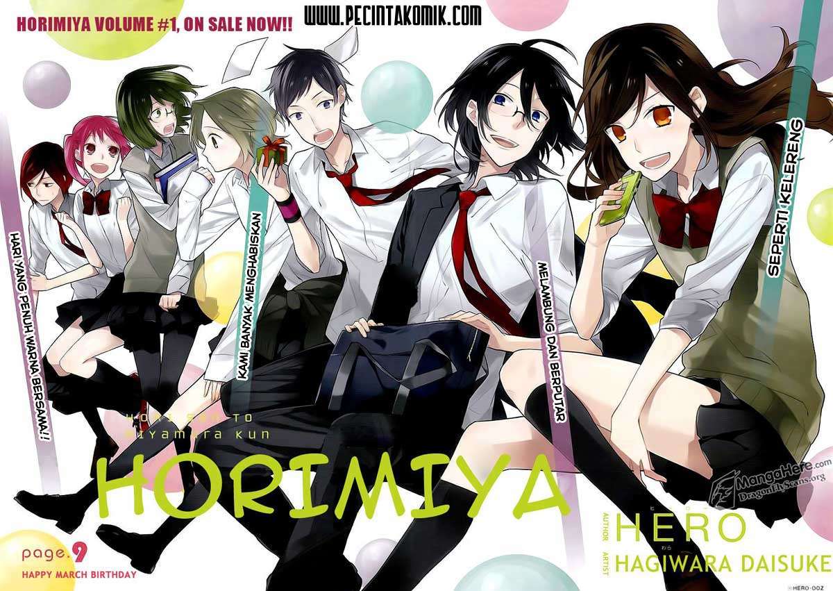 Horimiya Chapter 9 Gambar 3