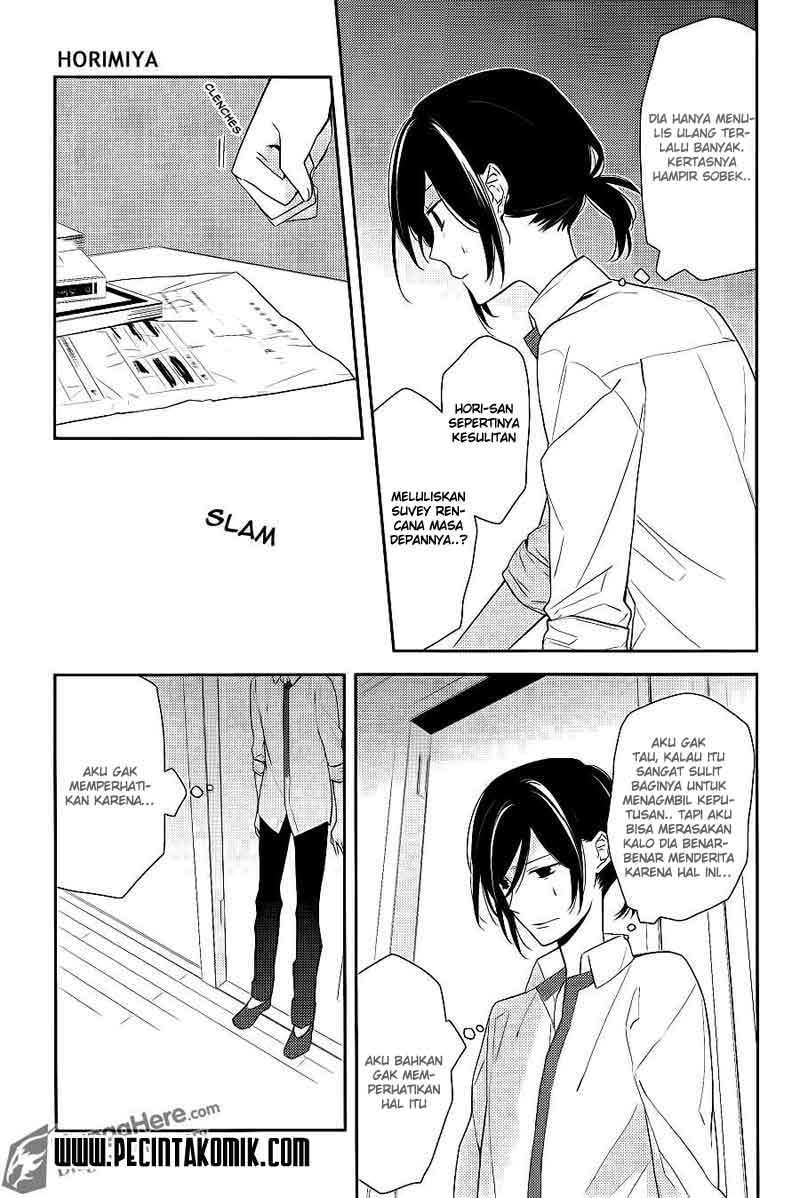 Horimiya Chapter 8 Gambar 13