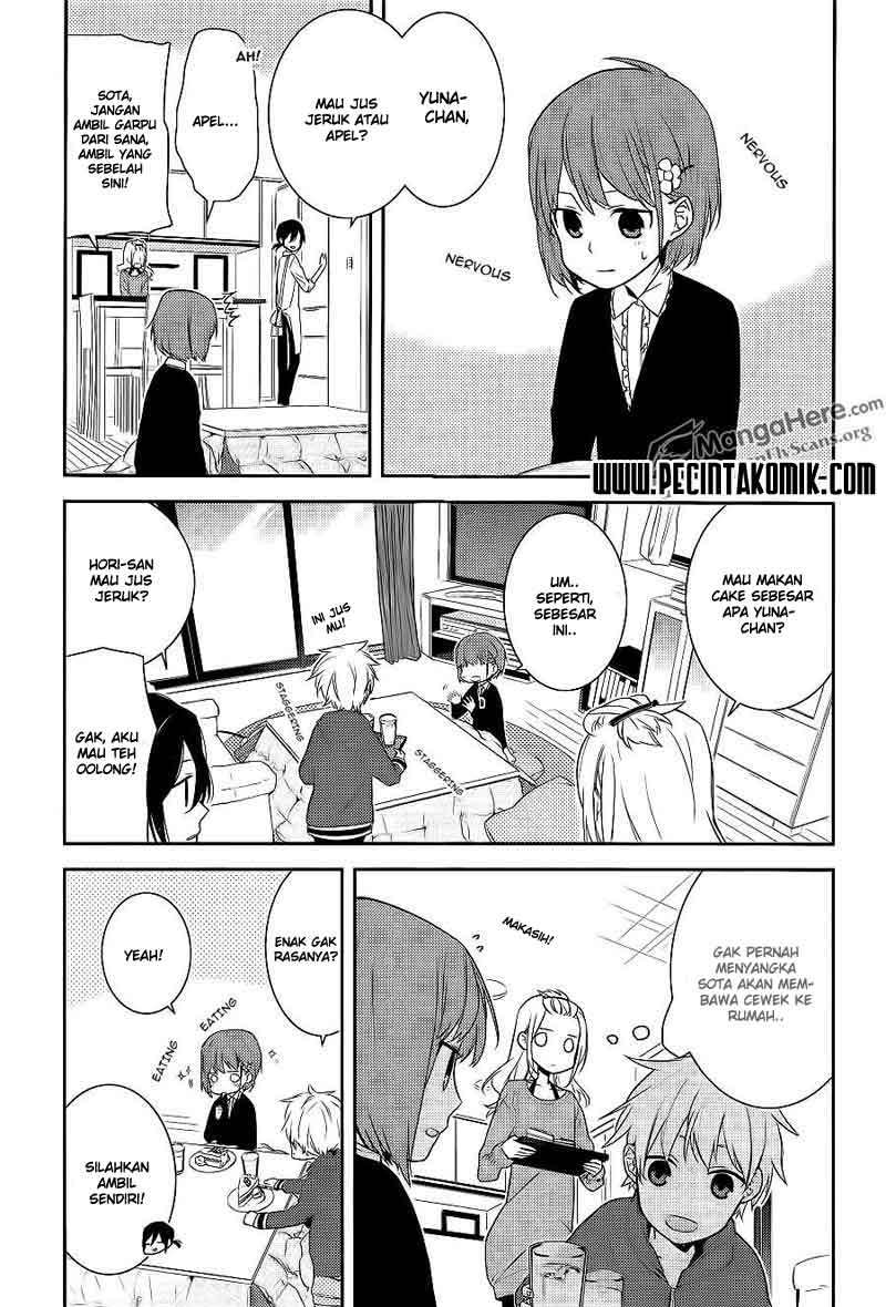Horimiya Chapter 8 Gambar 9