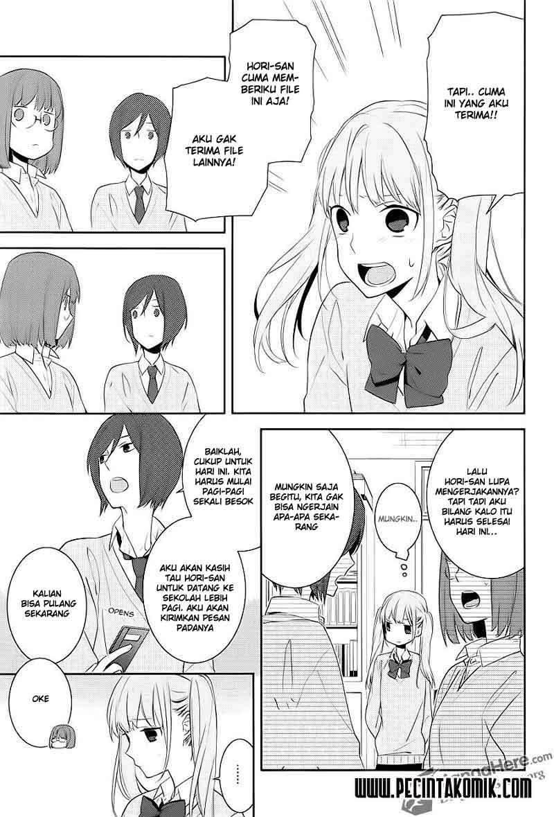 Horimiya Chapter 7 Gambar 15