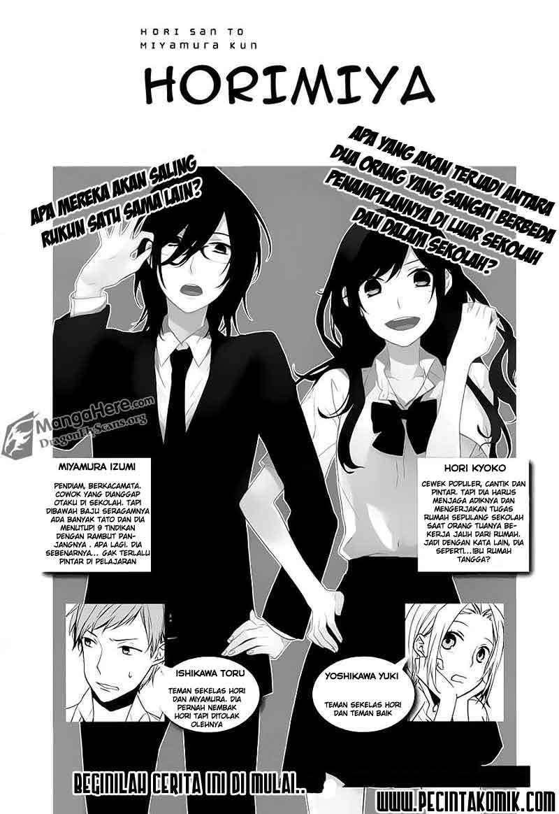 Manga Horimiya Chapter 7 gambar nomor 2