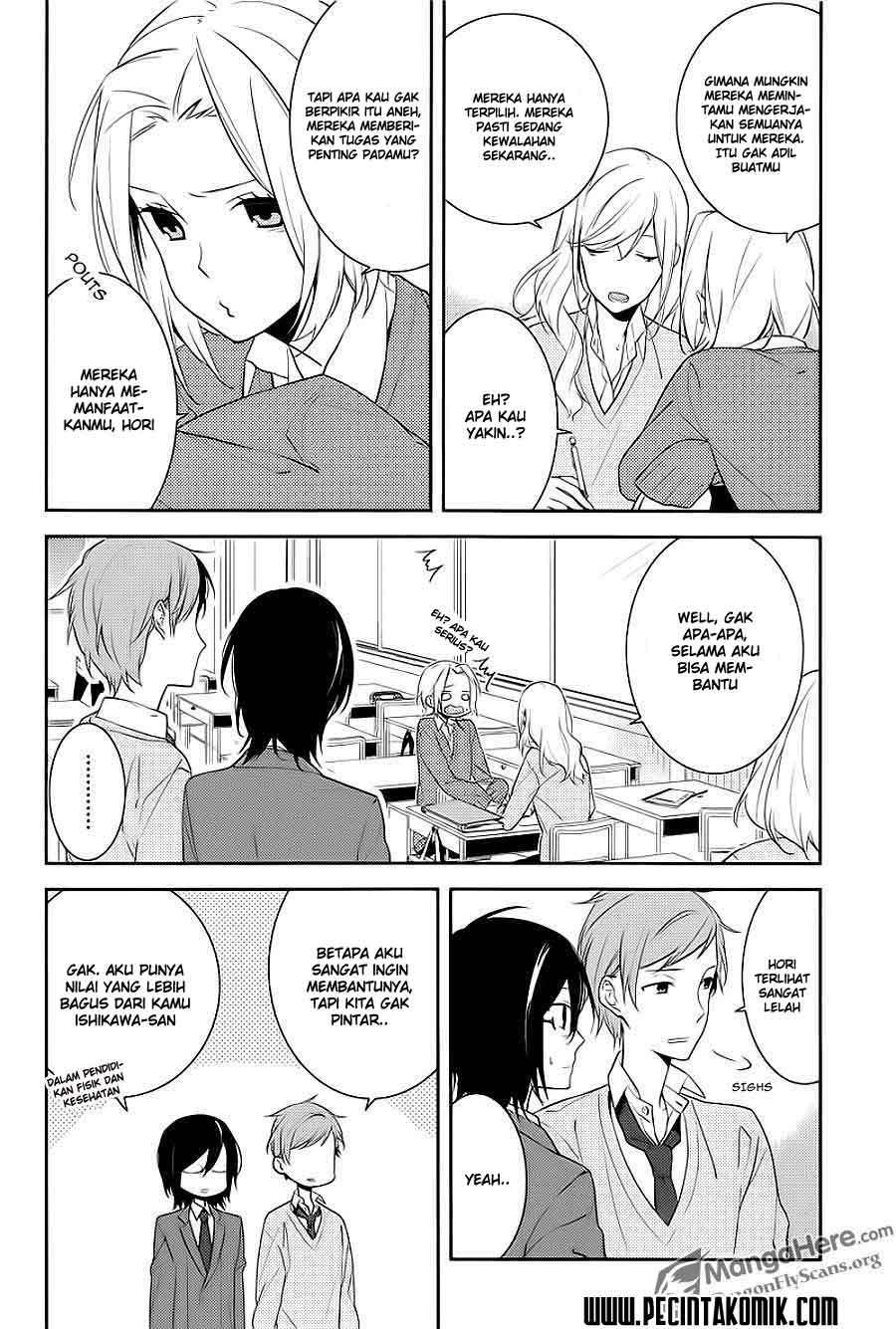 Horimiya Chapter 7 Gambar 8