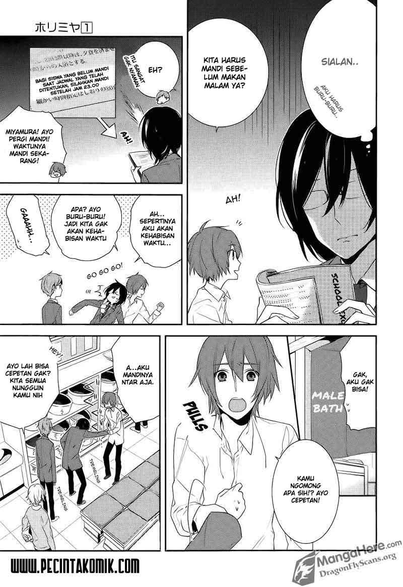Horimiya Chapter 6 Gambar 9