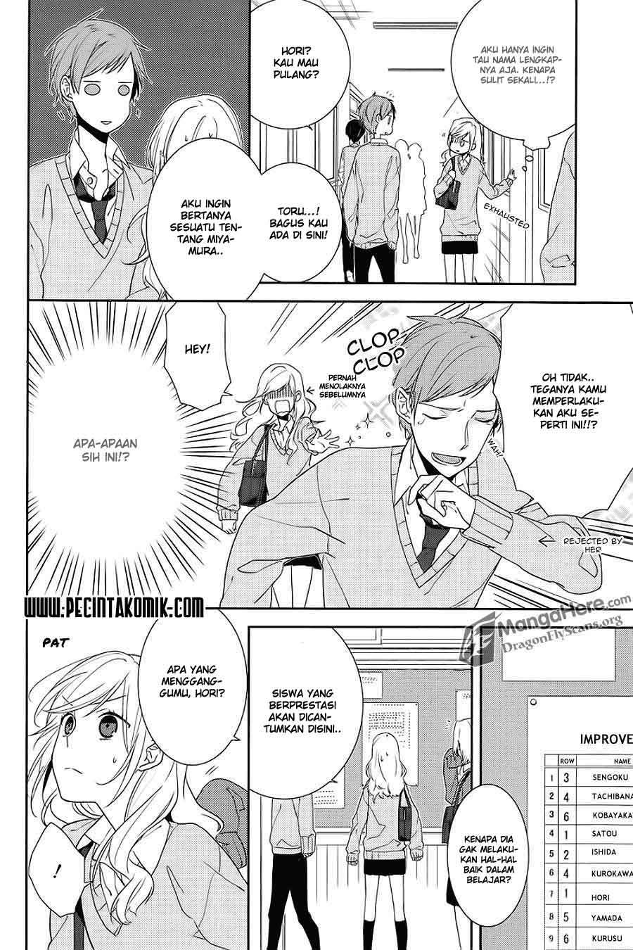 Horimiya Chapter 4 Gambar 11