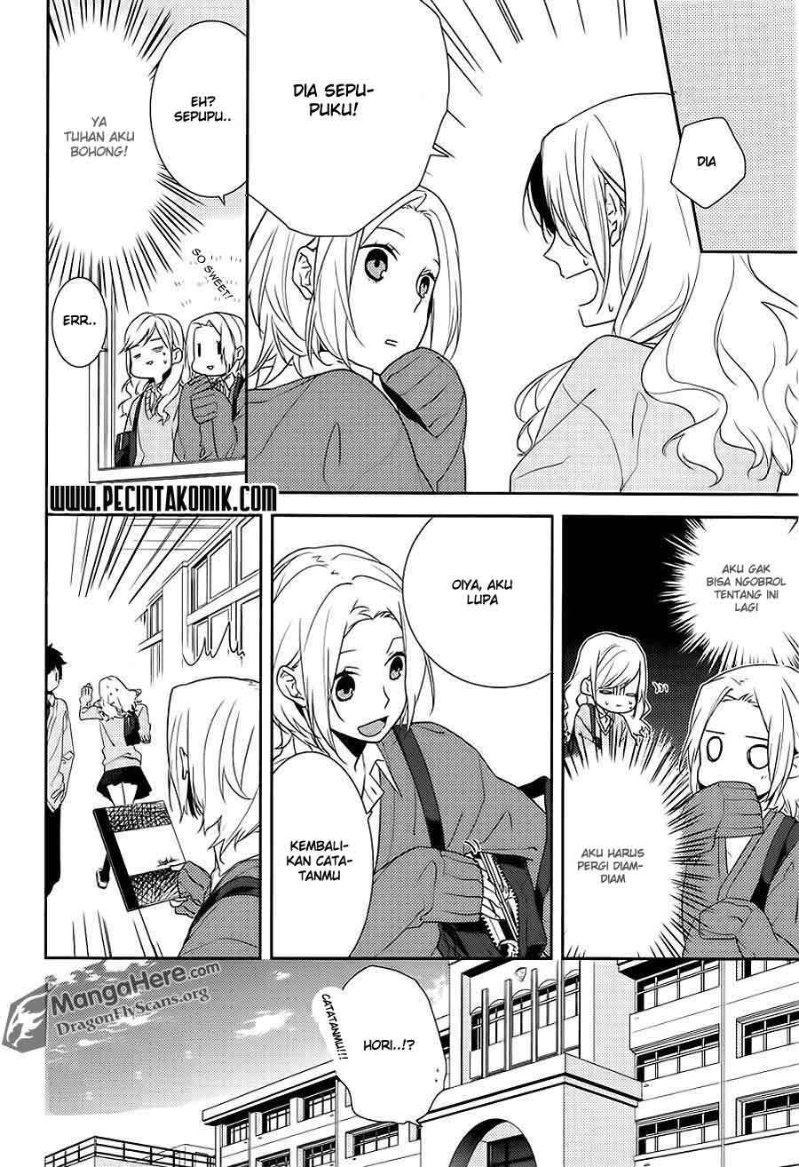 Horimiya Chapter 4 Gambar 13