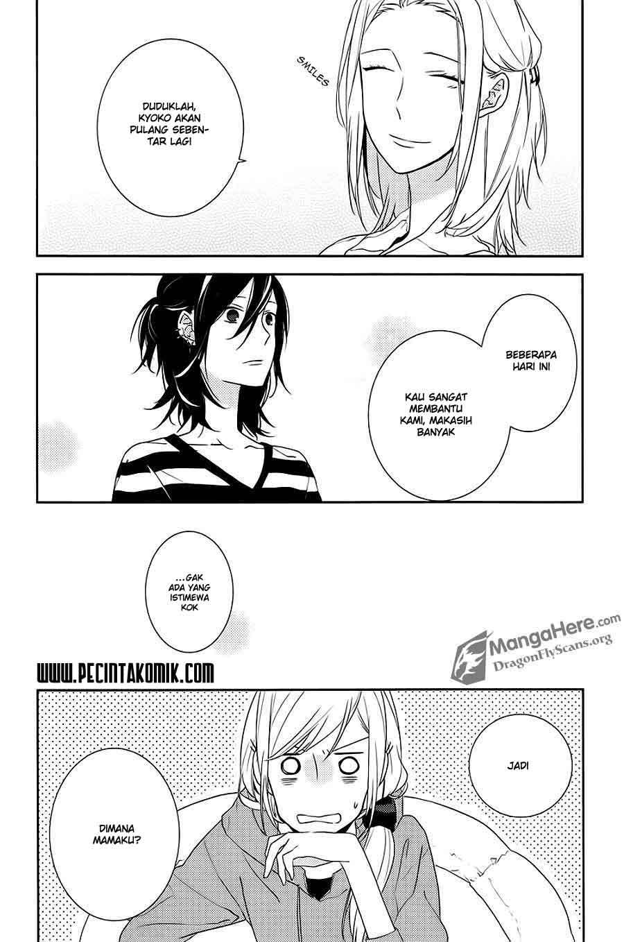 Horimiya Chapter 4 Gambar 18