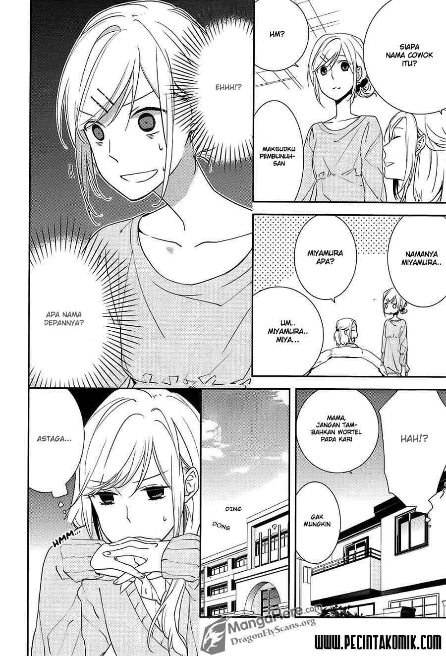 Horimiya Chapter 4 Gambar 7