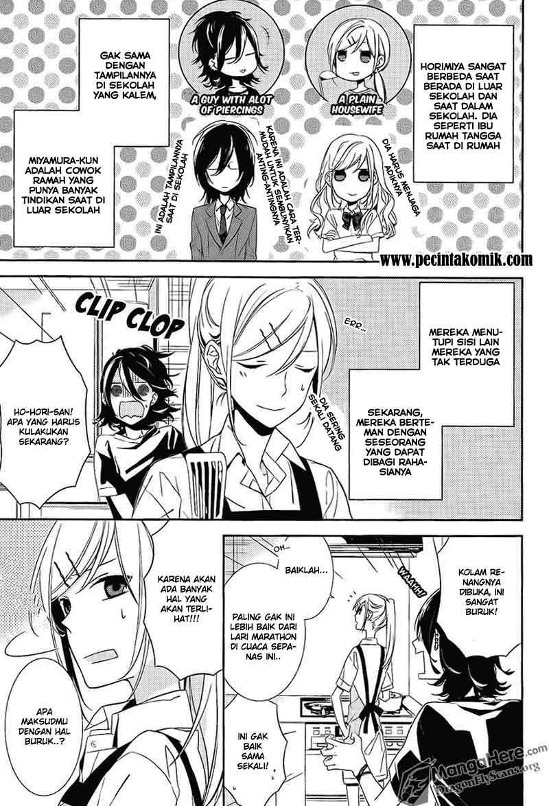 Manga Horimiya Chapter 2 gambar nomor 2