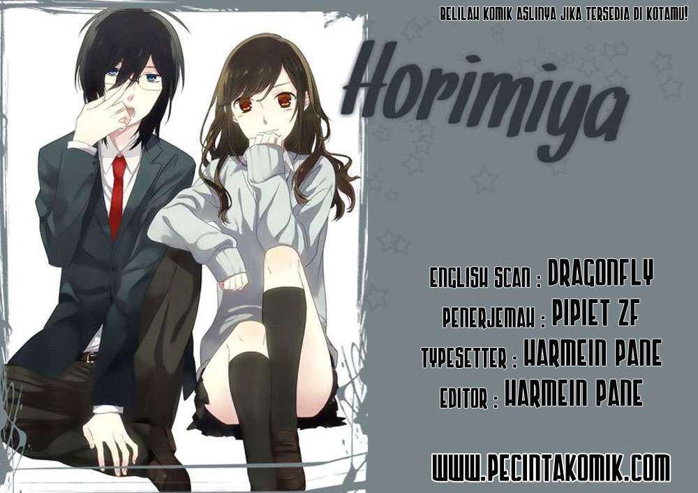 Komik Horimiya Chapter 1 gambar nomor 1