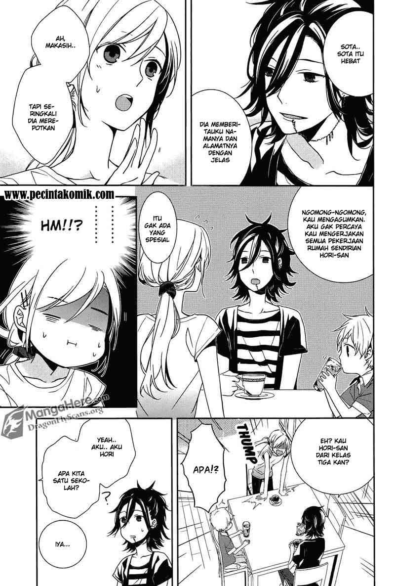 Horimiya Chapter 1 Gambar 12