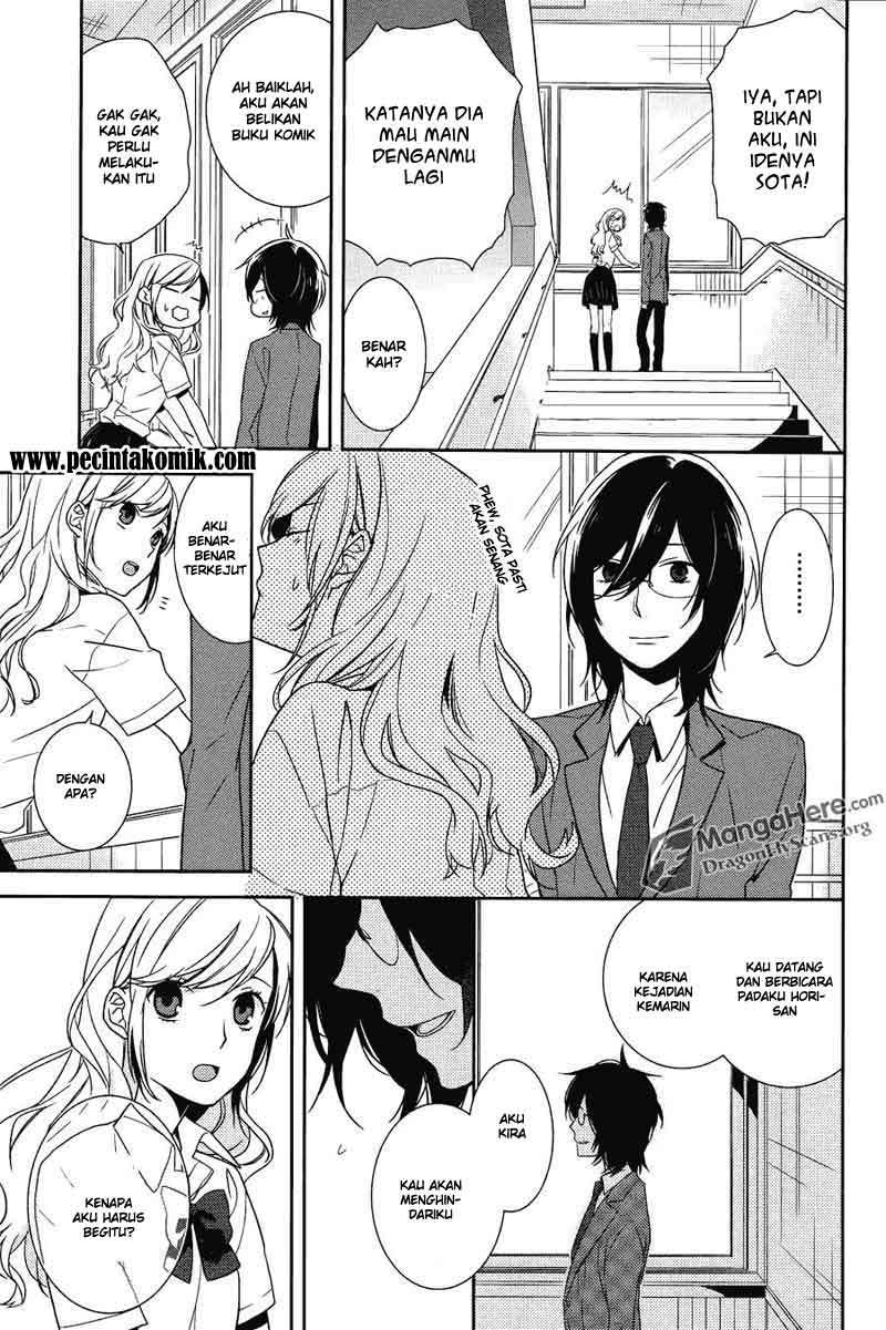 Horimiya Chapter 1 Gambar 16