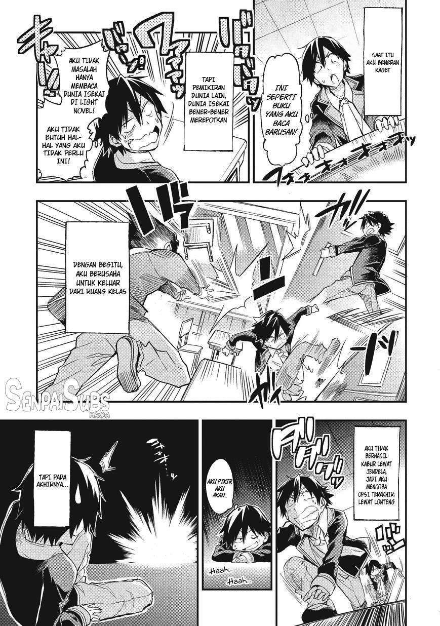 Hitoribocchi no Isekai Kouryaku Chapter 1 Gambar 7