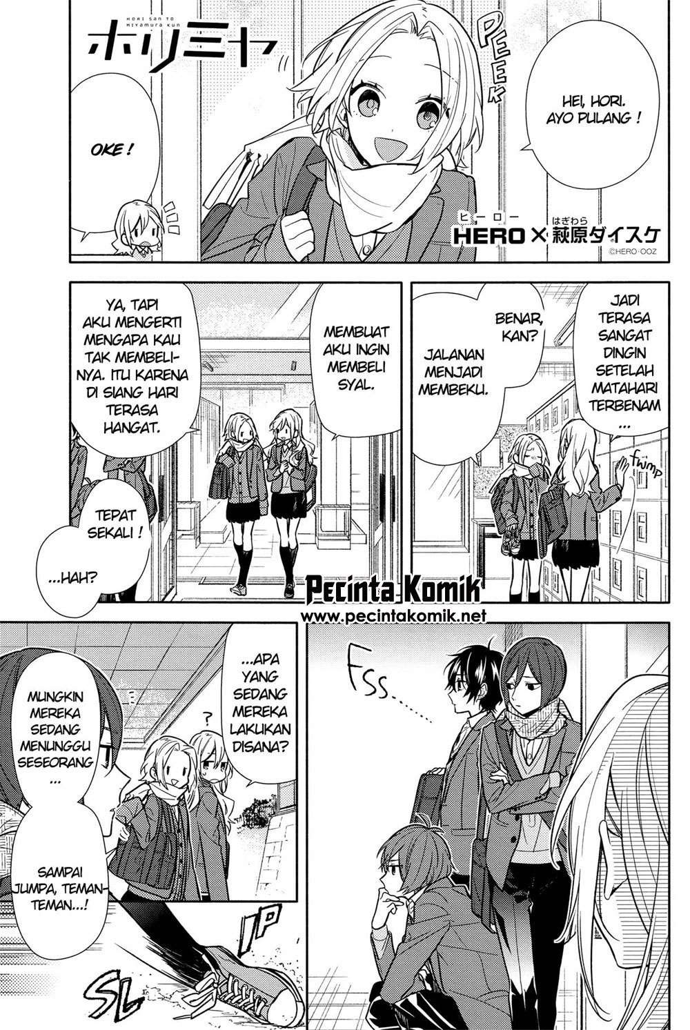 Komik Horimiya Chapter 101 gambar nomor 1