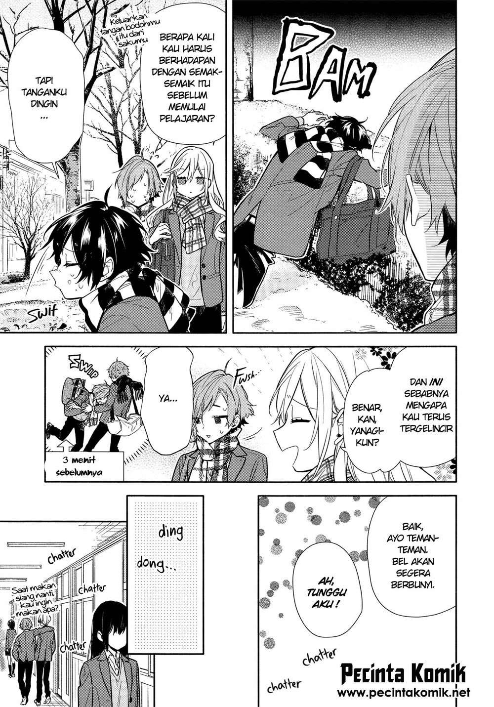 Horimiya Chapter 101 Gambar 12