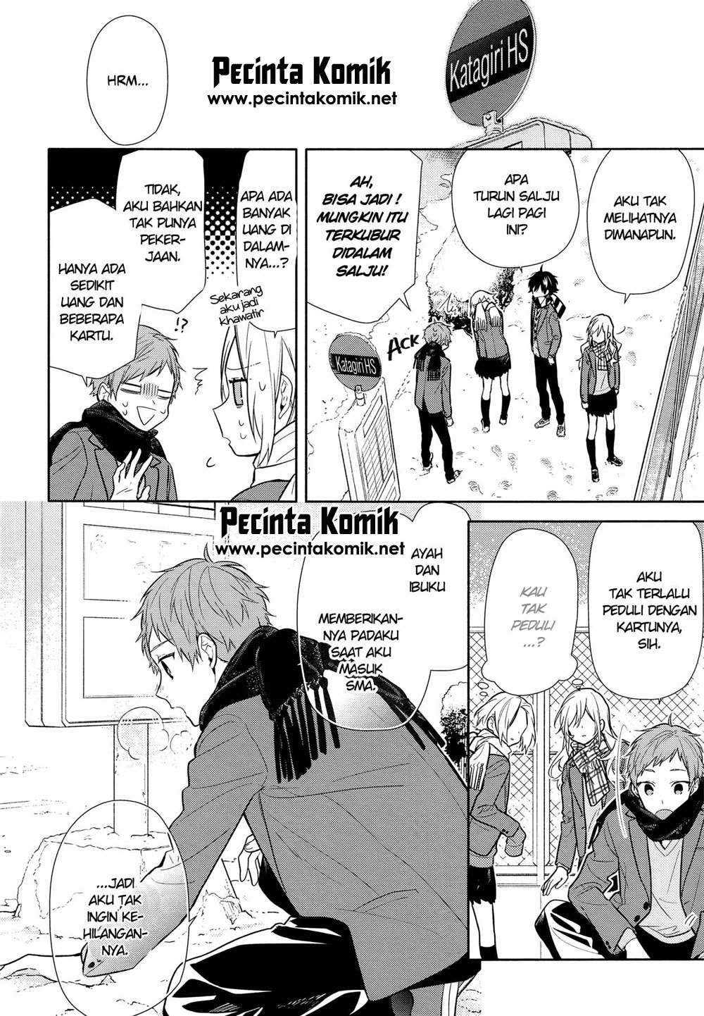 Horimiya Chapter 101 Gambar 15
