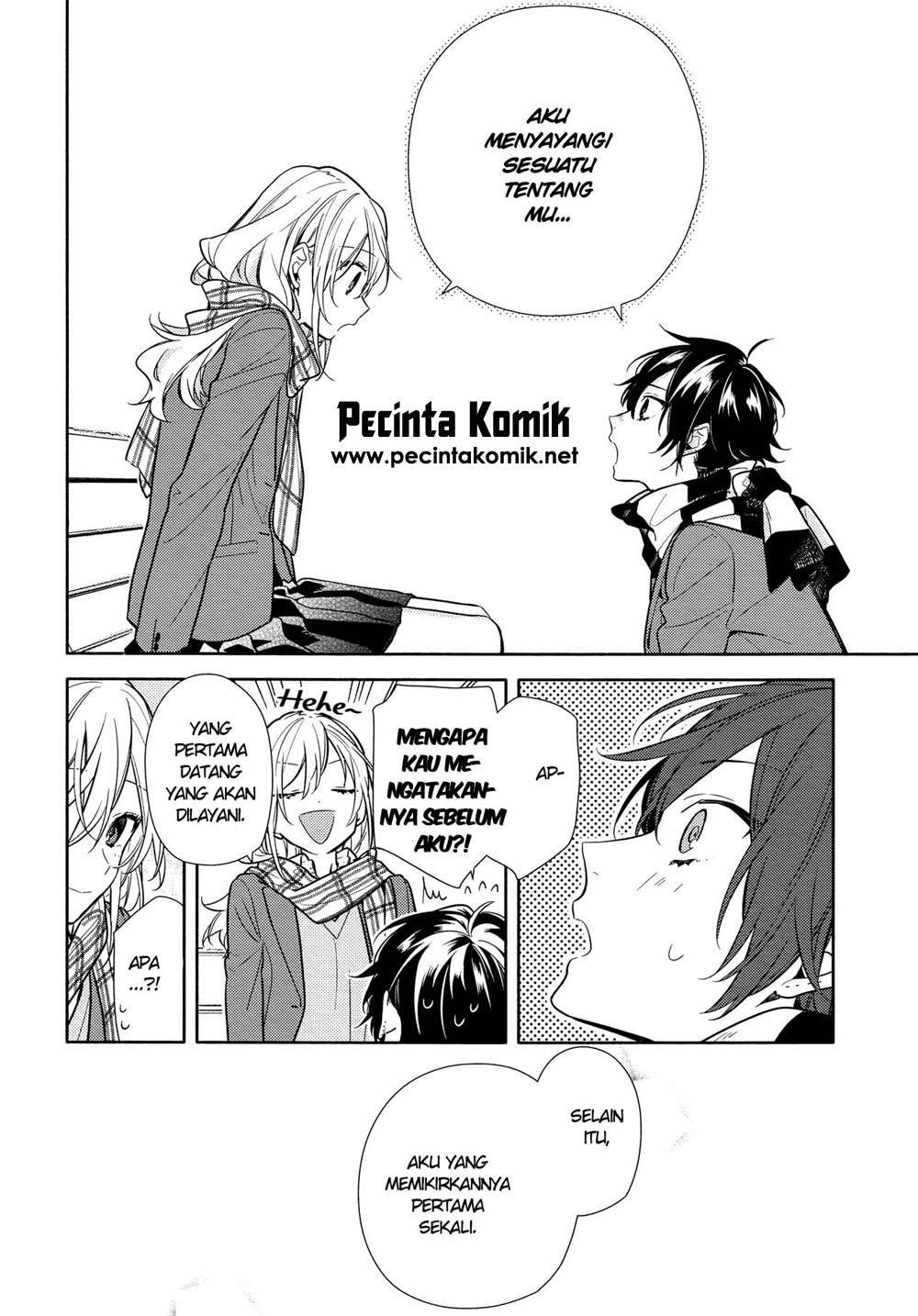 Horimiya Chapter 101 Gambar 27
