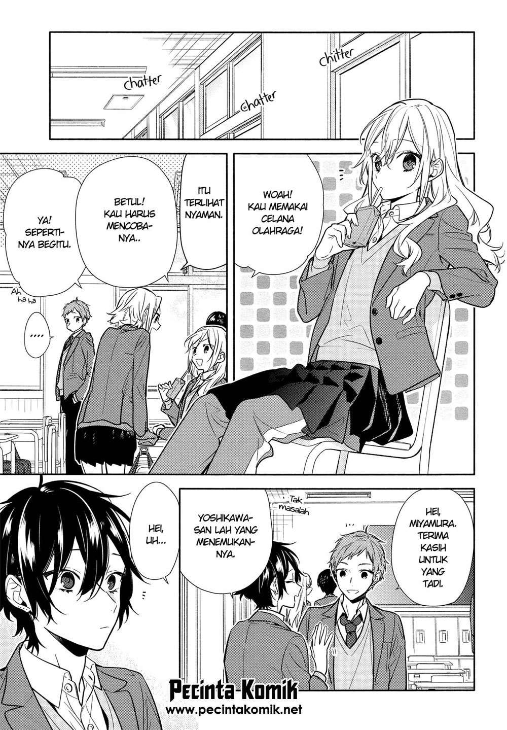 Horimiya Chapter 101 Gambar 28