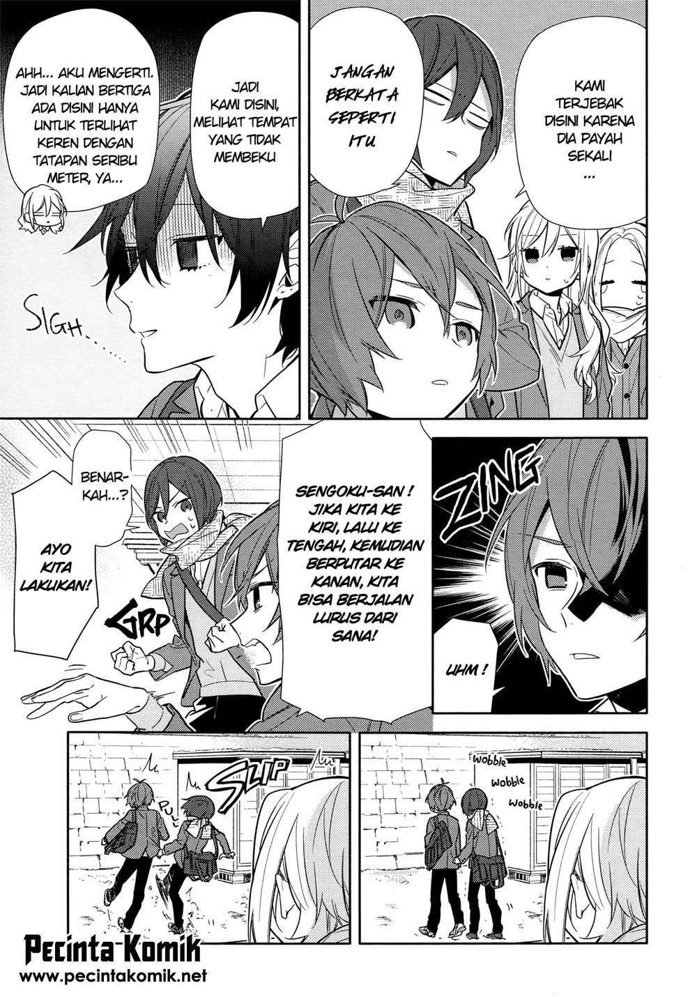 Horimiya Chapter 101 Gambar 4