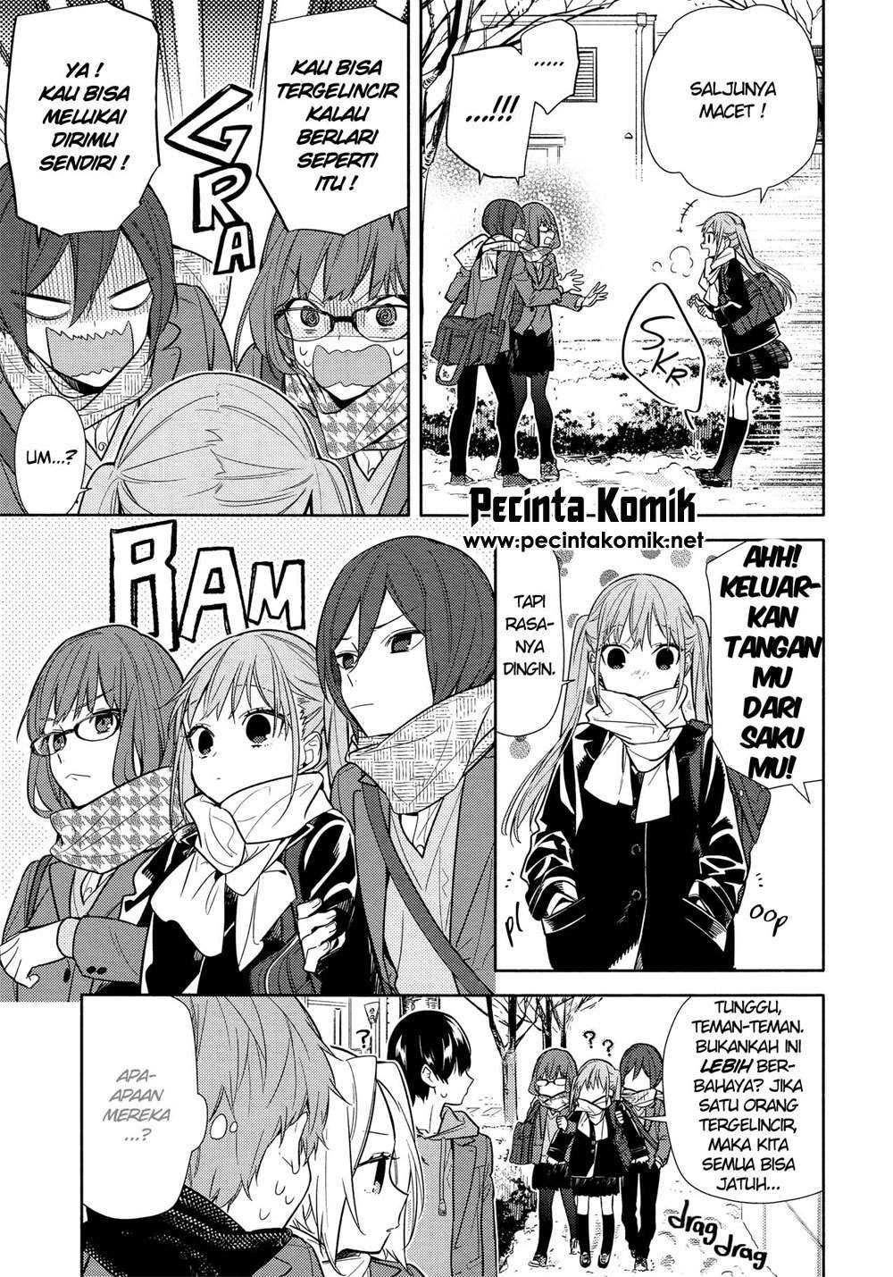 Horimiya Chapter 101 Gambar 8