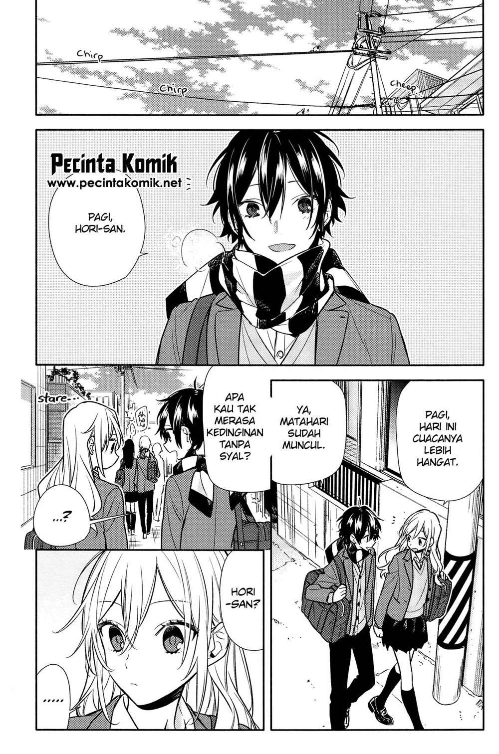 Horimiya Chapter 100 Gambar 12