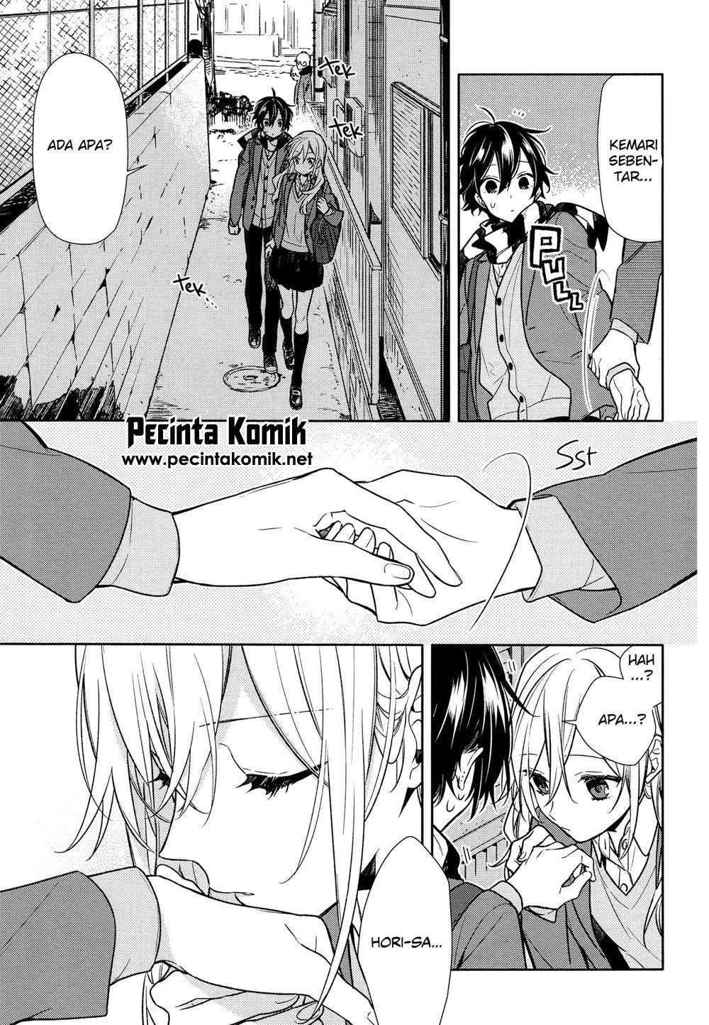 Horimiya Chapter 100 Gambar 13