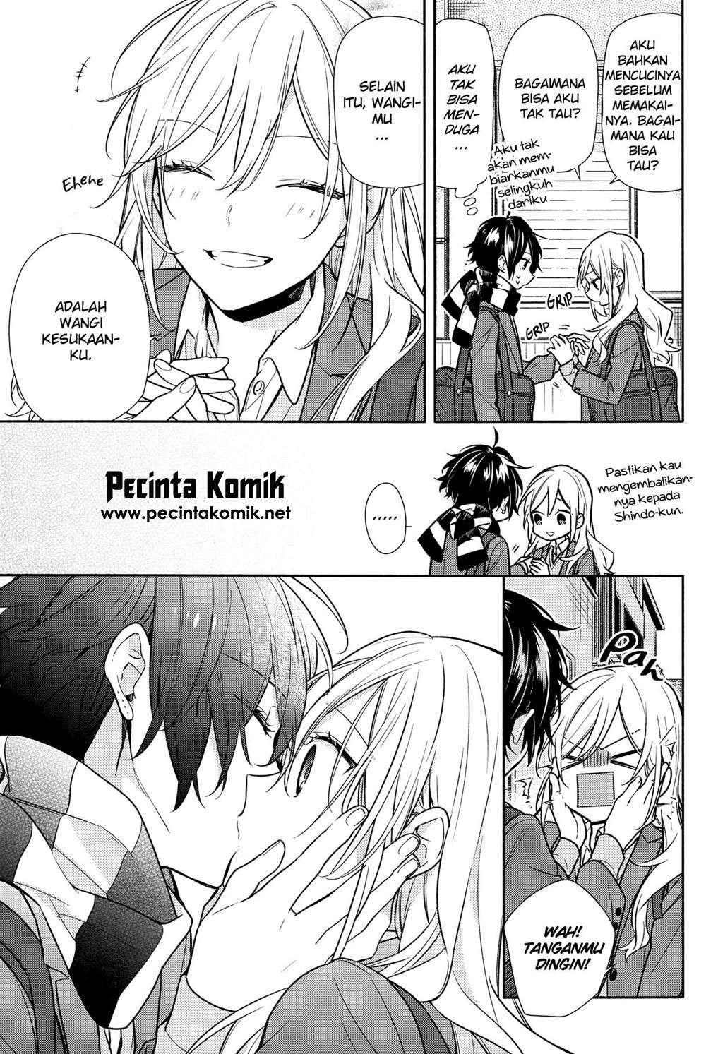 Horimiya Chapter 100 Gambar 15