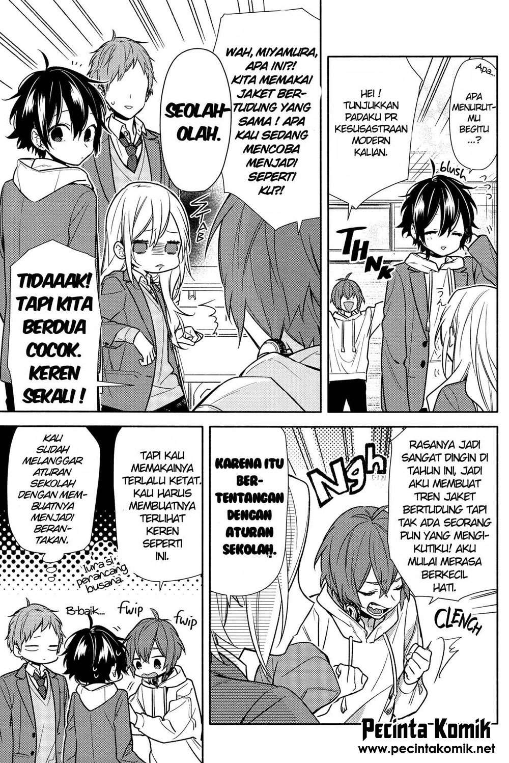 Horimiya Chapter 100 Gambar 7