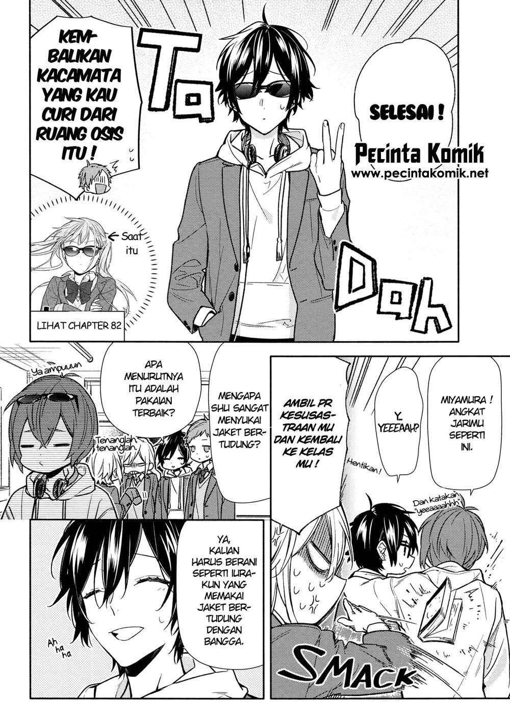 Horimiya Chapter 100 Gambar 8