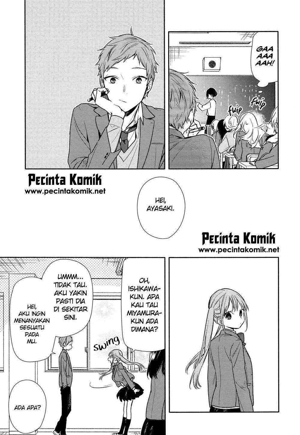 Horimiya Chapter 99 Gambar 12