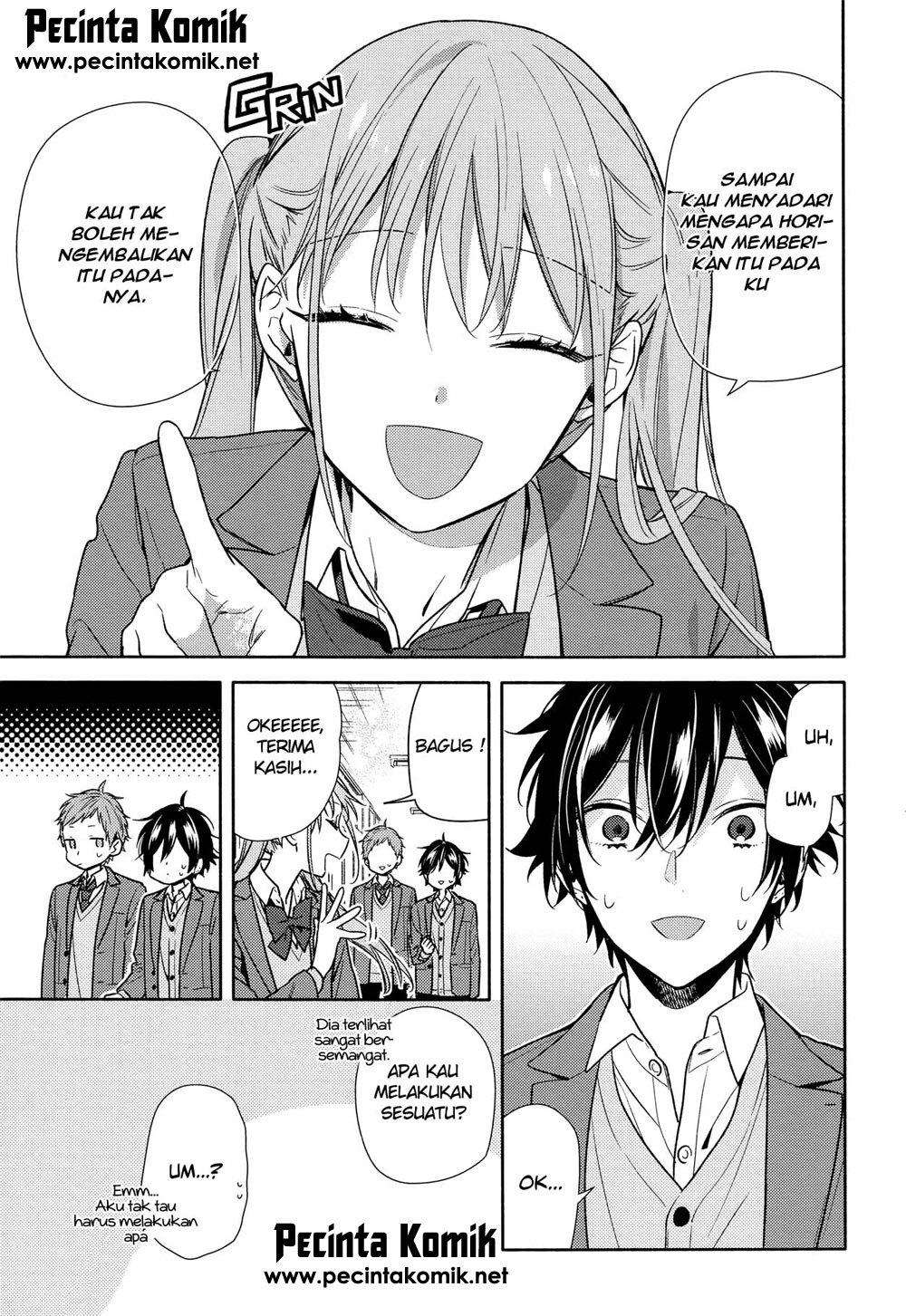 Horimiya Chapter 99 Gambar 16