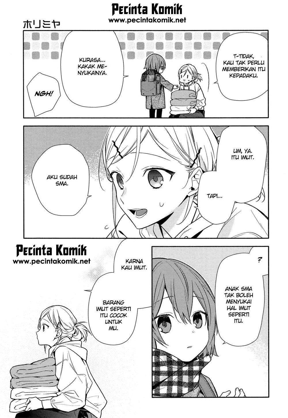 Horimiya Chapter 99 Gambar 18