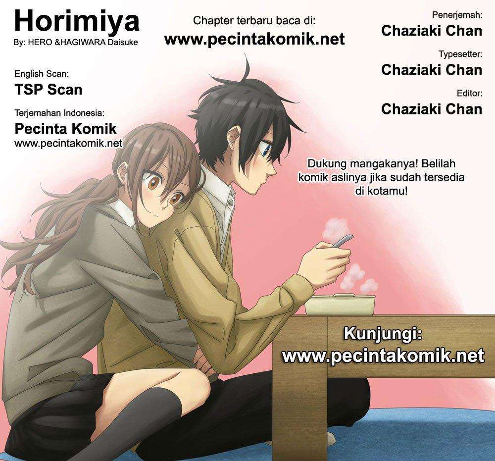 Manga Horimiya Chapter 99 gambar nomor 2