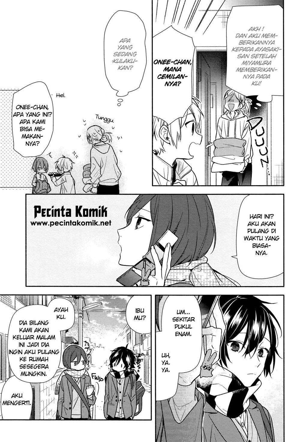 Horimiya Chapter 99 Gambar 20