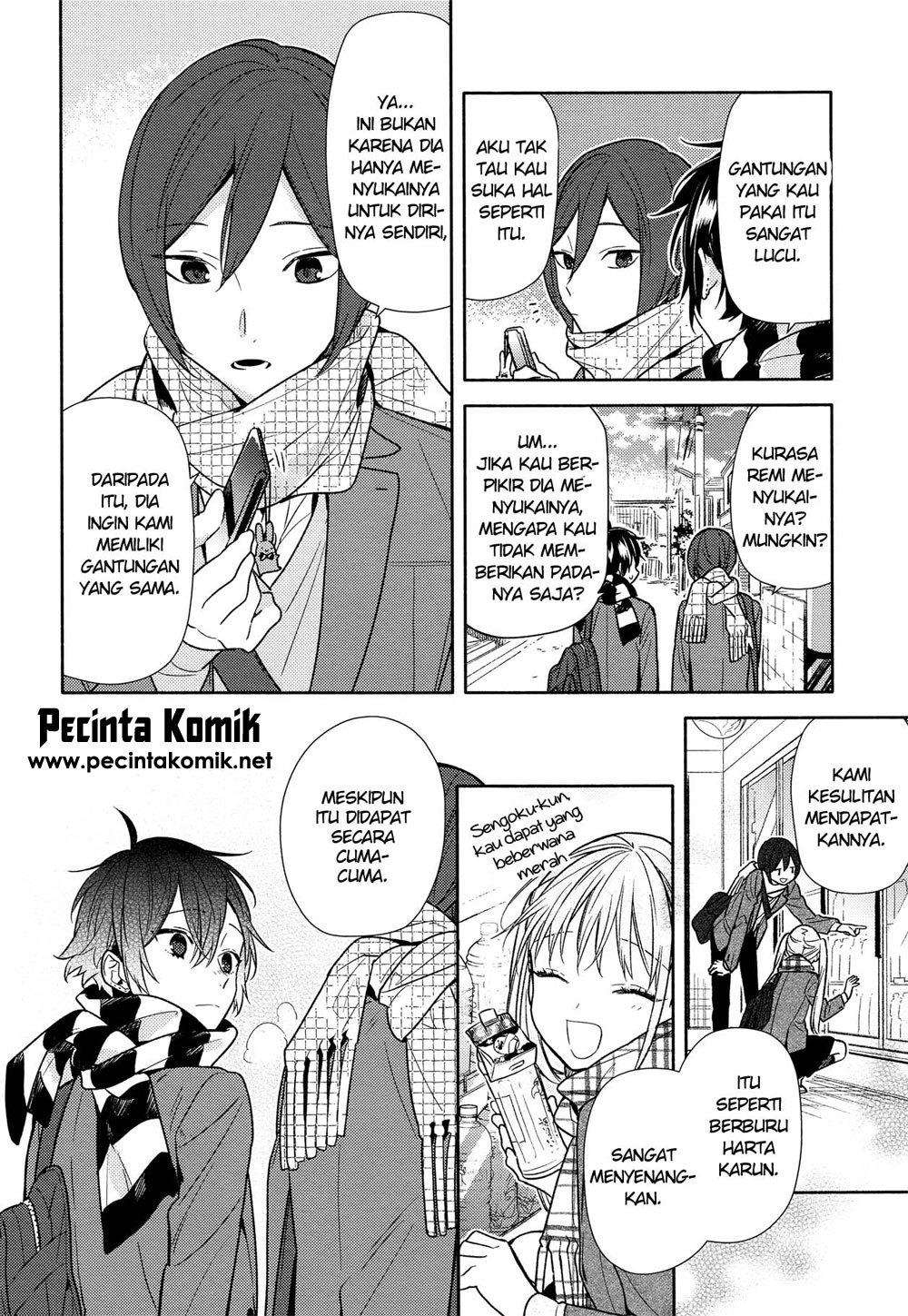 Horimiya Chapter 99 Gambar 21