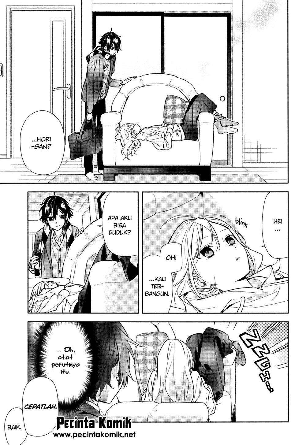 Horimiya Chapter 99 Gambar 24