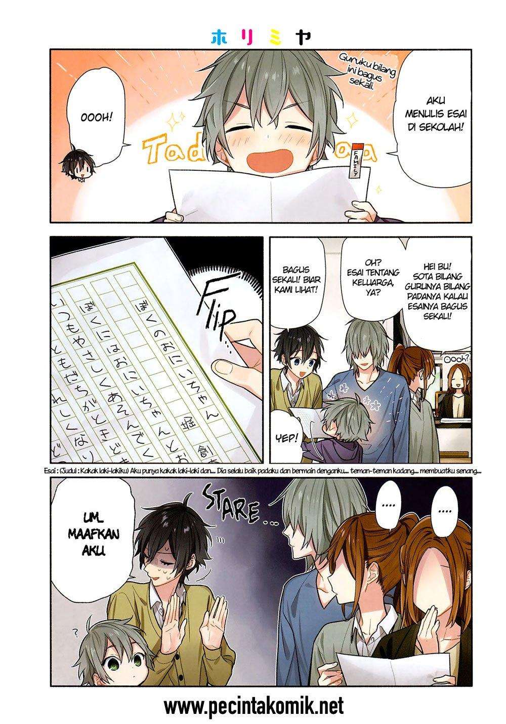 Komik Horimiya Chapter 98 gambar nomor 1