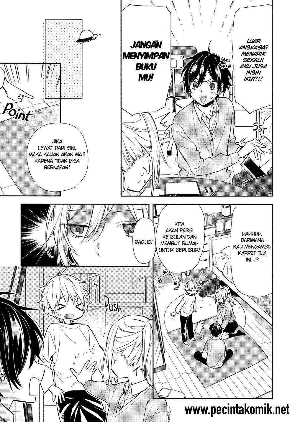 Horimiya Chapter 98 Gambar 12