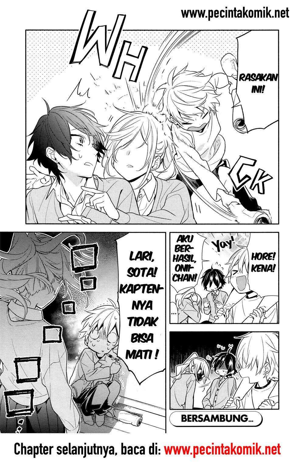 Horimiya Chapter 98 Gambar 16