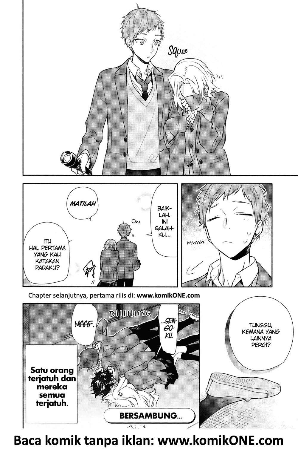 Horimiya Chapter 97 Gambar 13