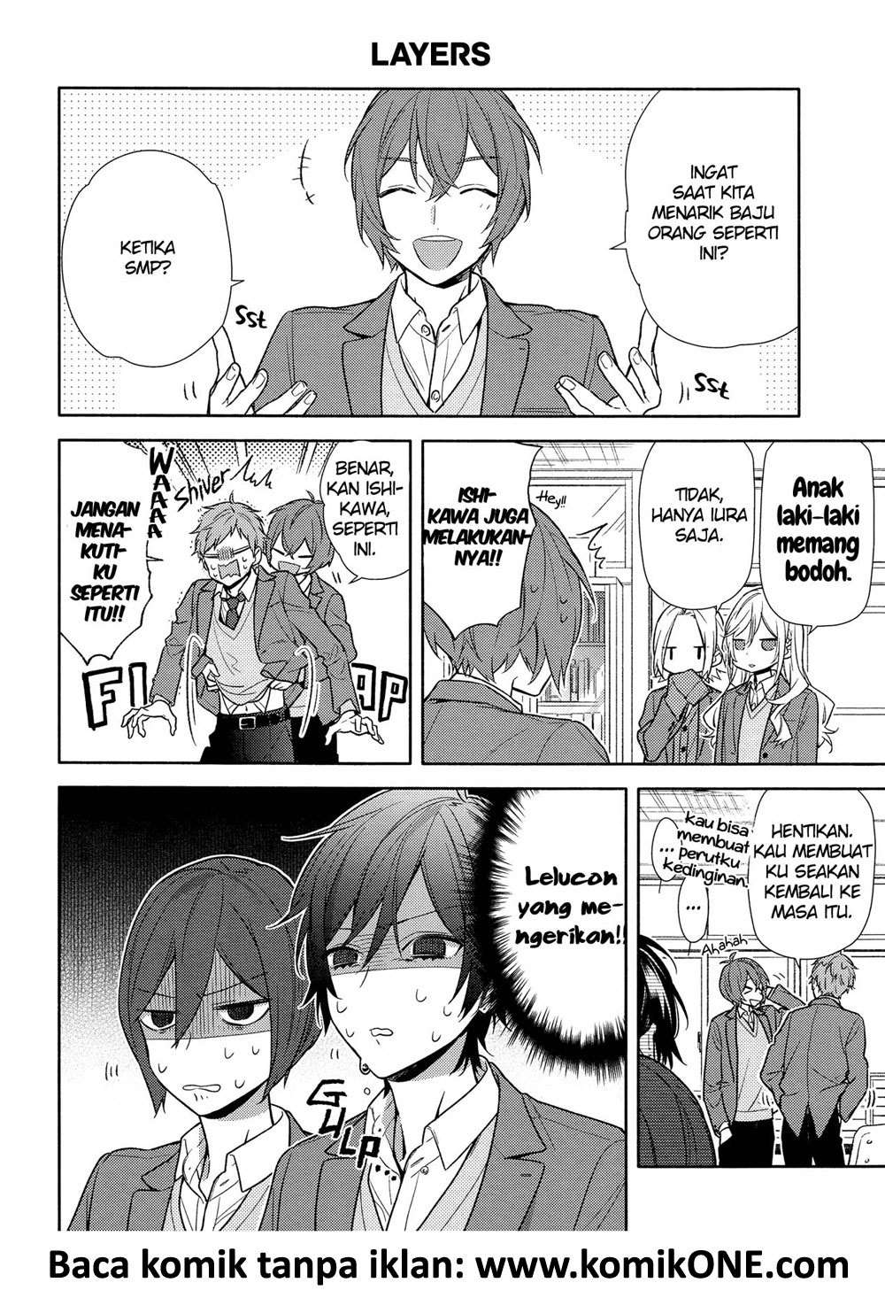 Horimiya Chapter 97 Gambar 3