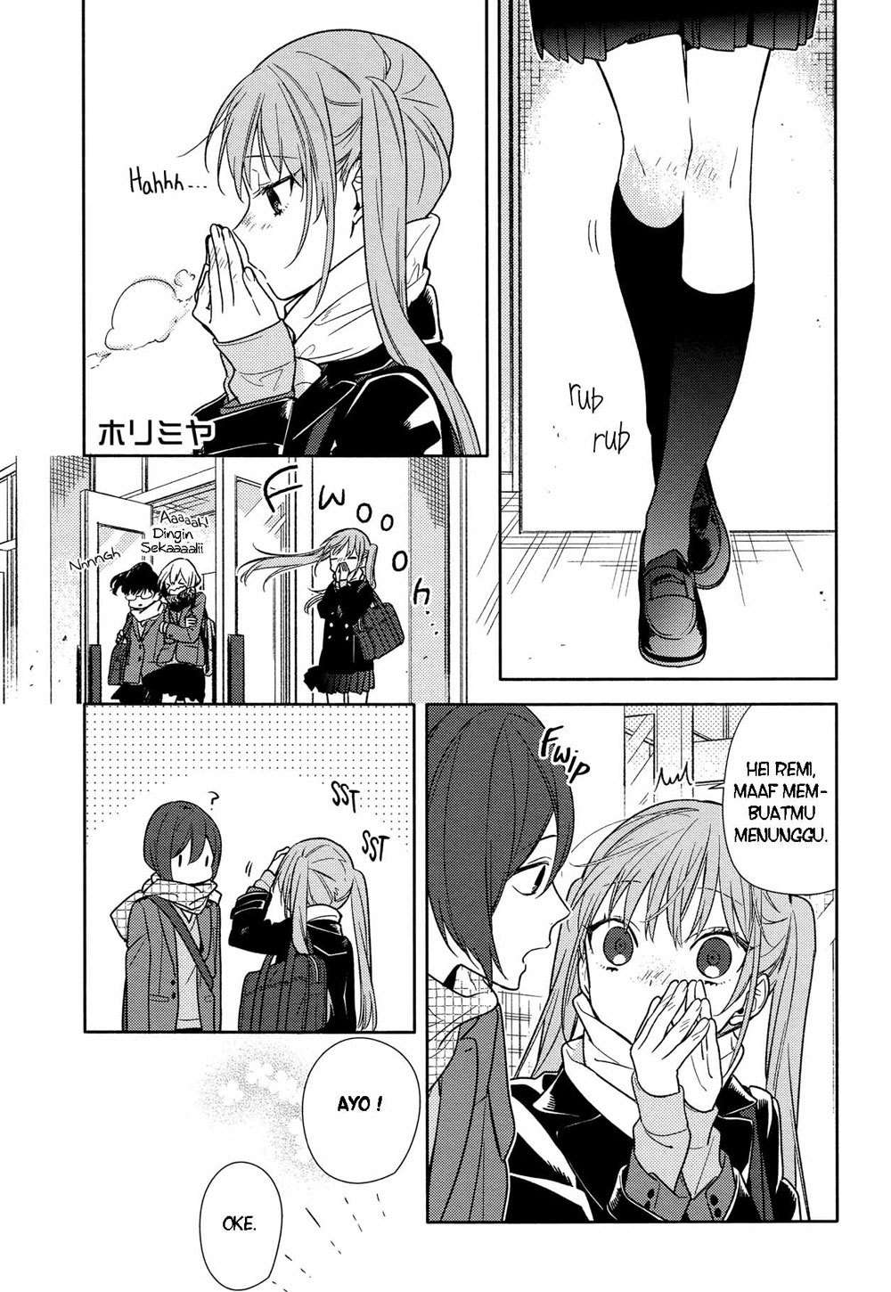 Komik Horimiya Chapter 96 gambar nomor 1