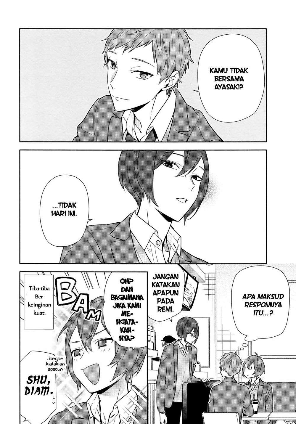 Horimiya Chapter 95 Gambar 11