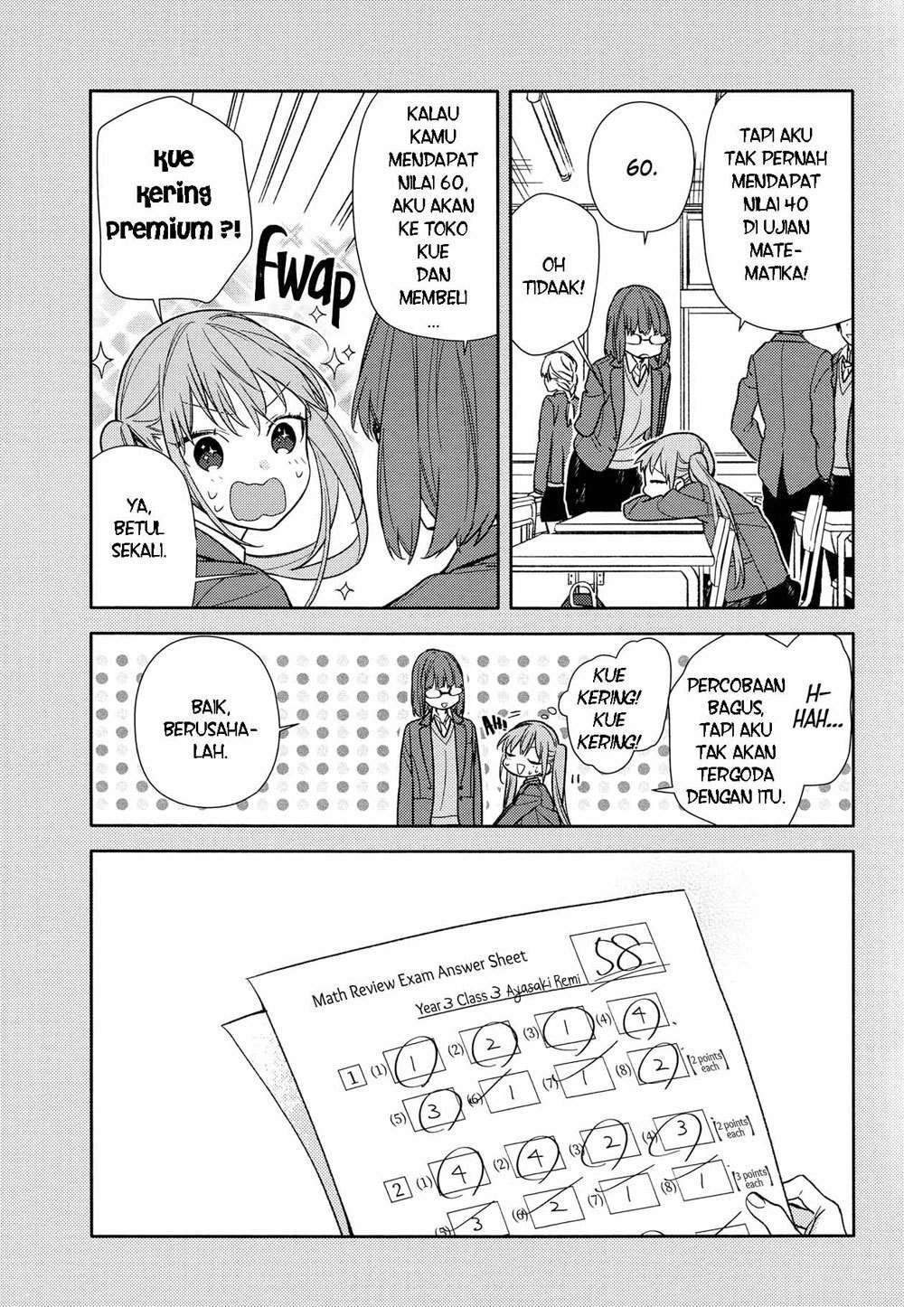 Horimiya Chapter 95 Gambar 14