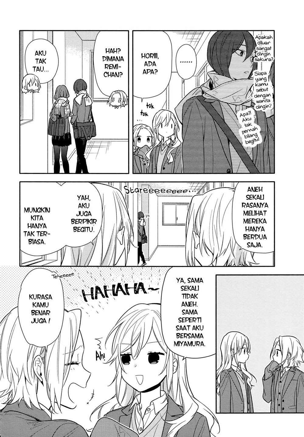 Horimiya Chapter 95 Gambar 5
