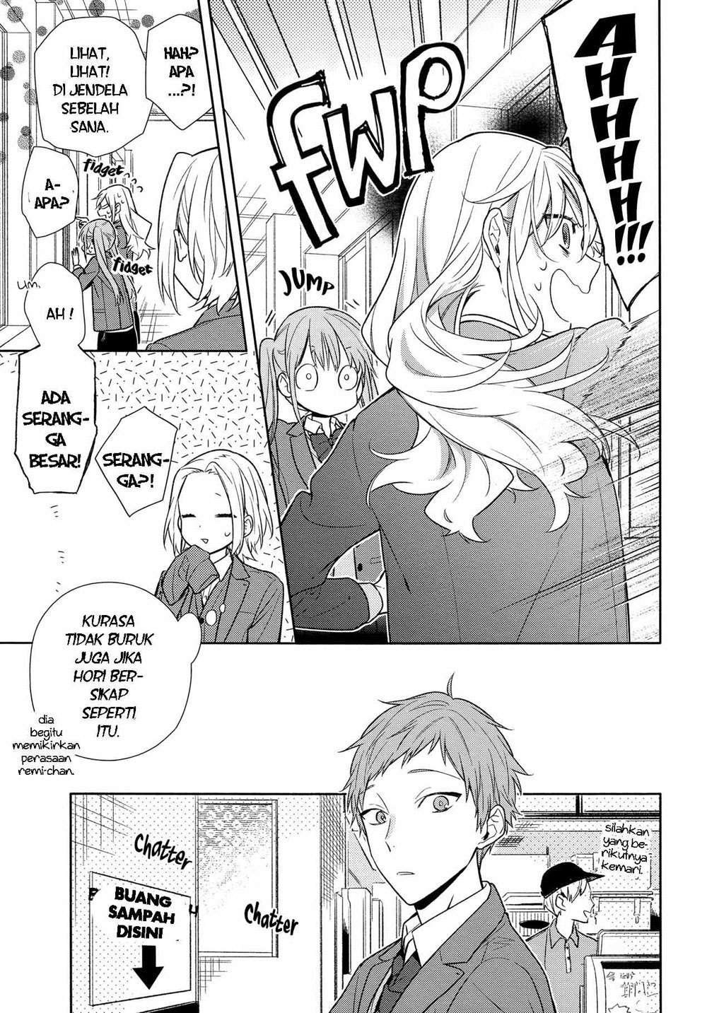 Horimiya Chapter 95 Gambar 8