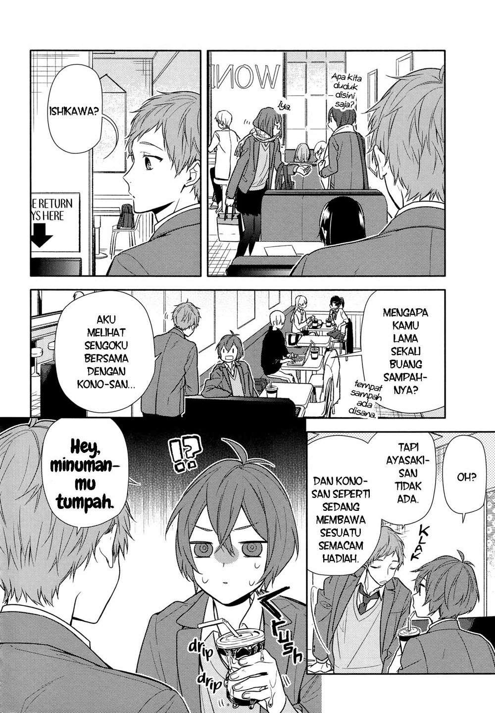 Horimiya Chapter 95 Gambar 9