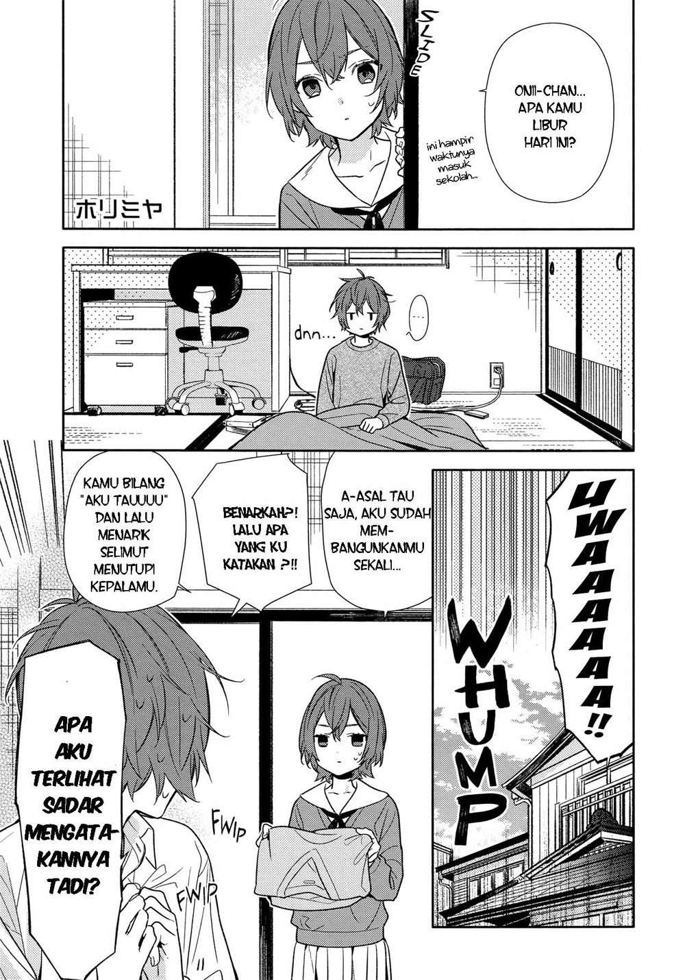 Komik Horimiya Chapter 94 gambar nomor 1